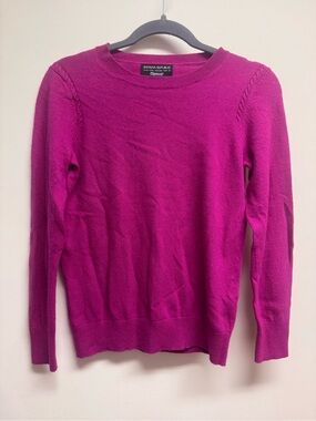 Banana Republic Women's Merino Cashmere Fuchsia Sweater EUC Size S